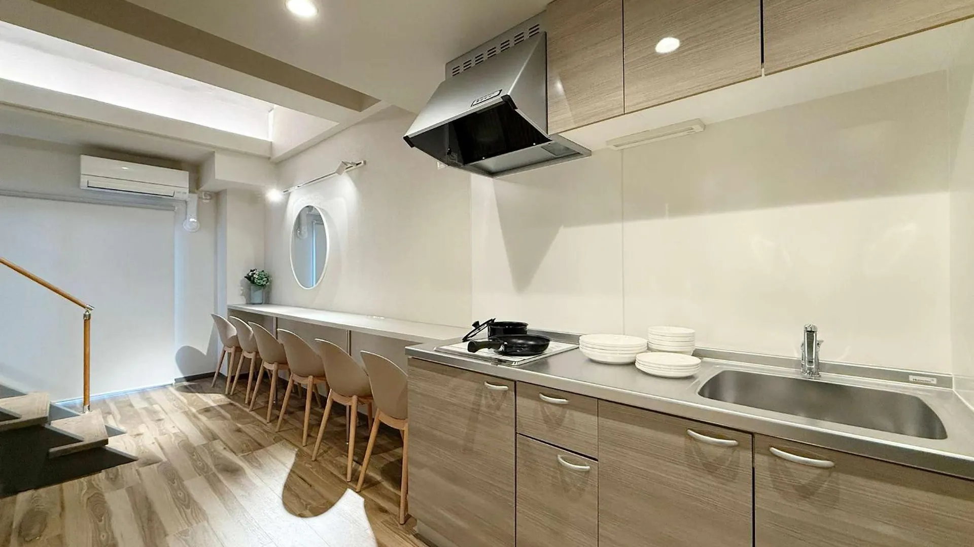 Clio Matoba - 10-Min Walk To Station Spacious Stay For 8 Guests Hiroshima Apartment